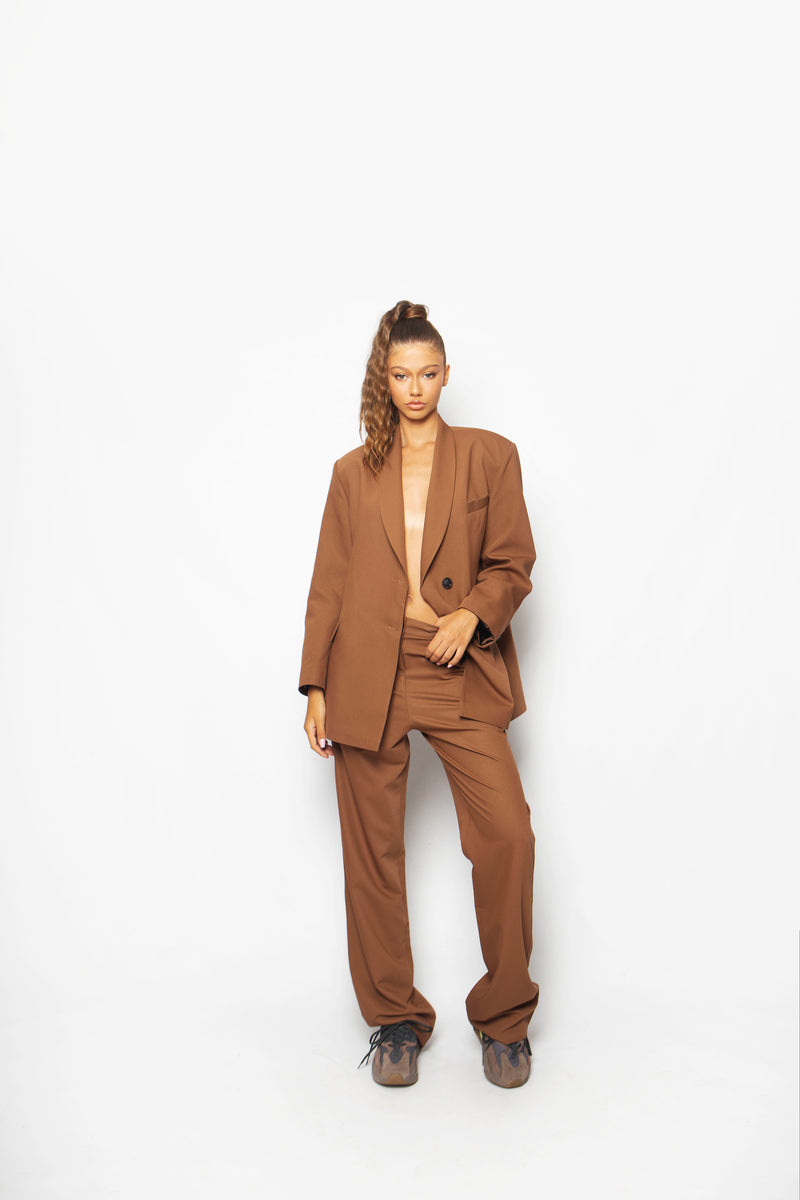 DADS PANTS - Brown