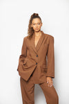 DADS BLAZER - Brown