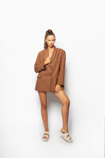 DADS BLAZER - Brown